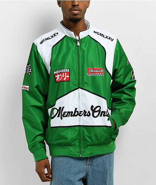 Racing green mens jacket sale