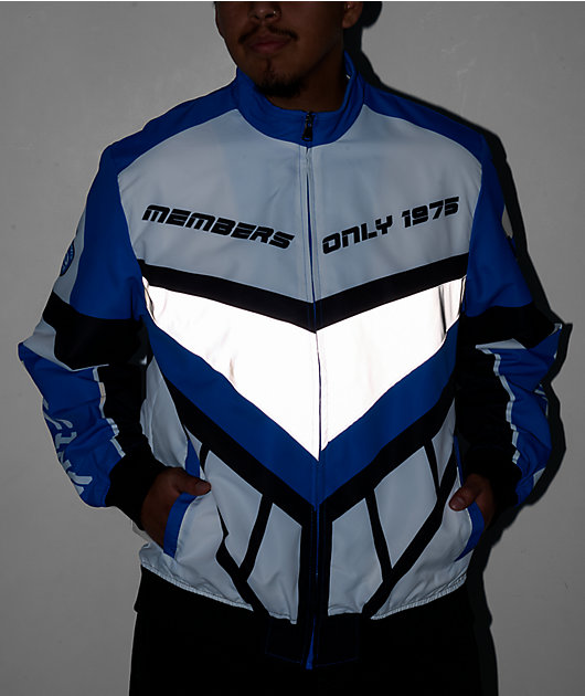 Members Only Speed Blue Racing Jacket | Zumiez