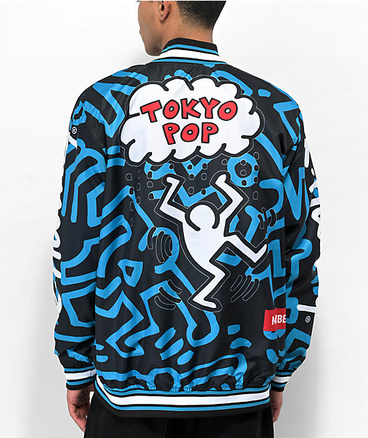 Members Only deals X Keith Haring Special Edition Bomber Jacket Waterproof men XL