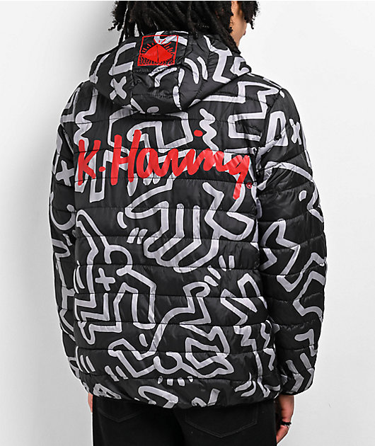 Keith Haring Members Only Windbreaker Size Large online