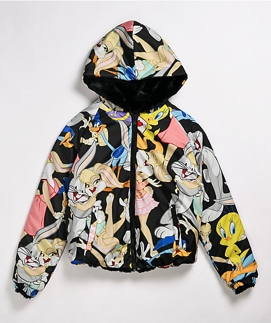 members only looney tunes coat