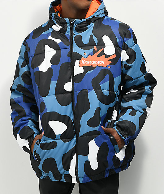 Members Only x Nickelodeon Chuckie Blue Puffer Jacket
