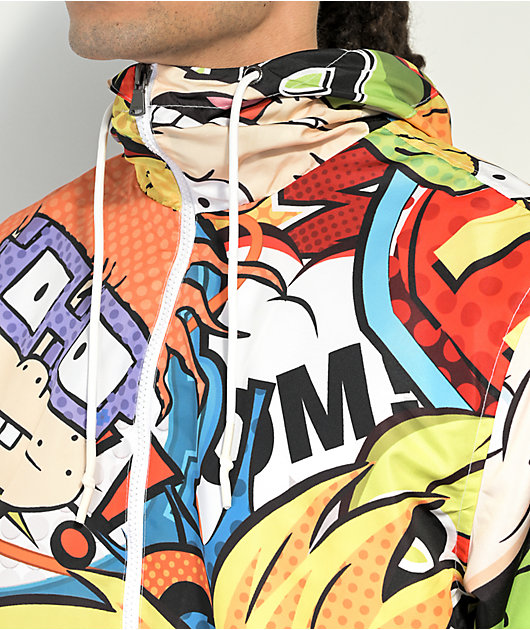 Members Only x Nickelodeon Kanji Multi Chaqueta rompevientos