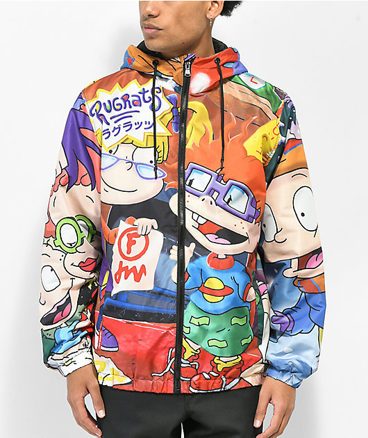 Members Only Nickelodeon S Cartoon Rugrats Windbreaker Jacket | The ...