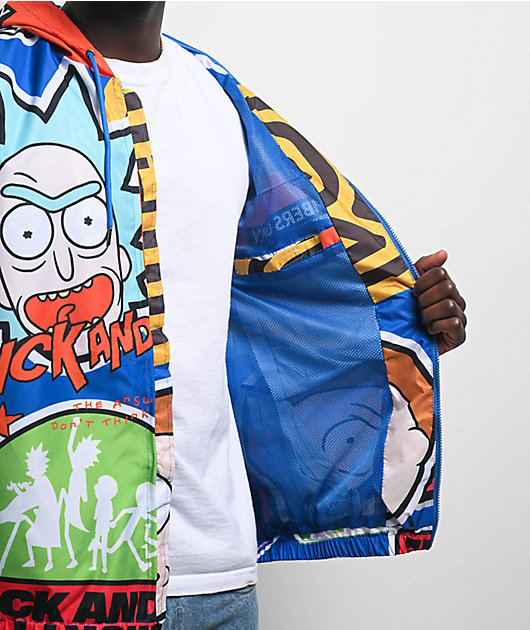 Members Only x Rick And Morty Windbreaker Jacket
