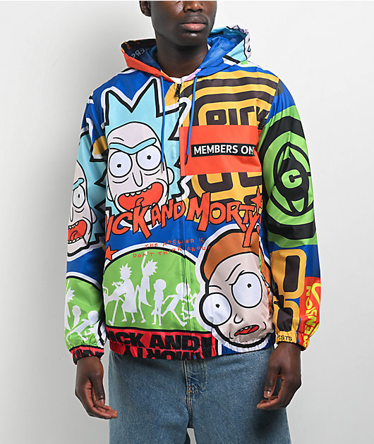 Members Only x Rick And Morty Windbreaker Jacket | Zumiez Members Only x Rick And Morty Windbreaker Jacket | Zumiez