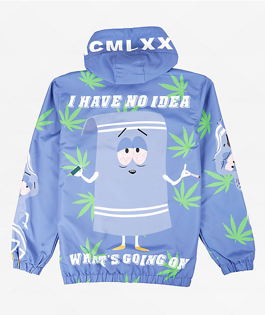Members Only x South Park Towelie Windbreaker Jacket | Zumiez