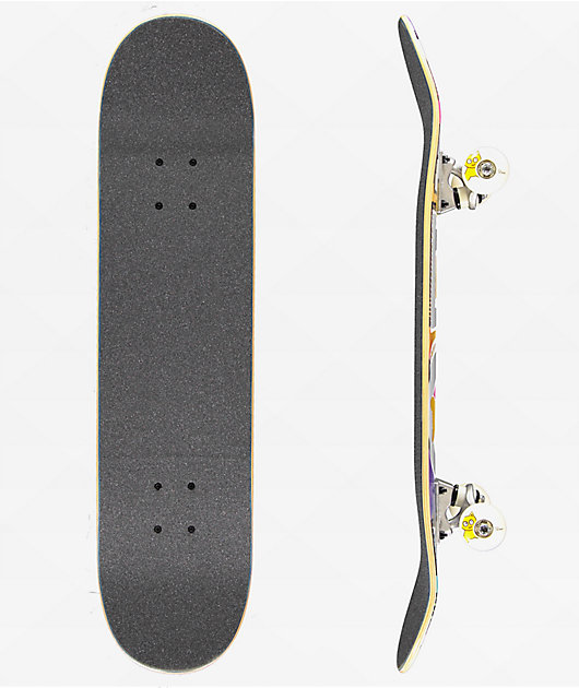 Meow Logo Tie Dye 7.5" Skateboard Complete