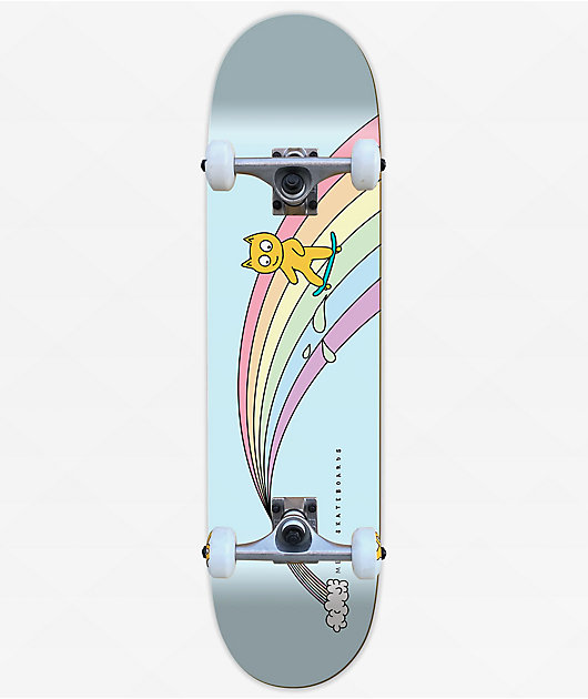 Meow Over The Rainbow 8.0" Skateboard Complete
