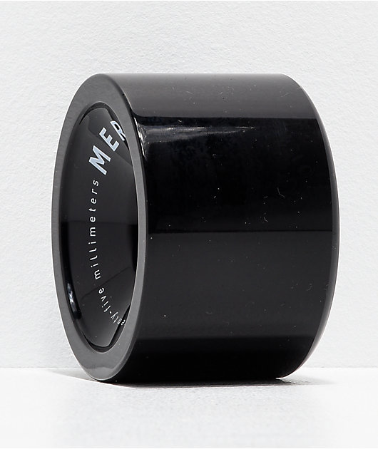 Mercer Black 75mm 78a Longboard Wheels