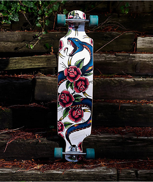 Mercer SSSnek 40" Drop Through Longboard Complete