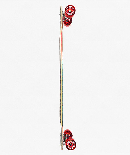Mercer Skull Collector 40" Drop Through Longboard Complete