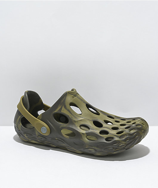 Merrell Hydro Moc Olive Drab Clog Shoes