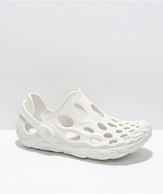 Hydro Moc White Clog Shoes