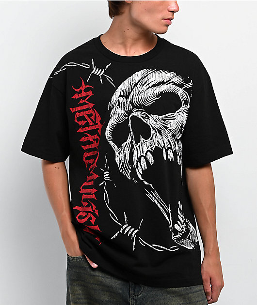 Metal Mulisha Damager Black T-Shirt | Zumiez