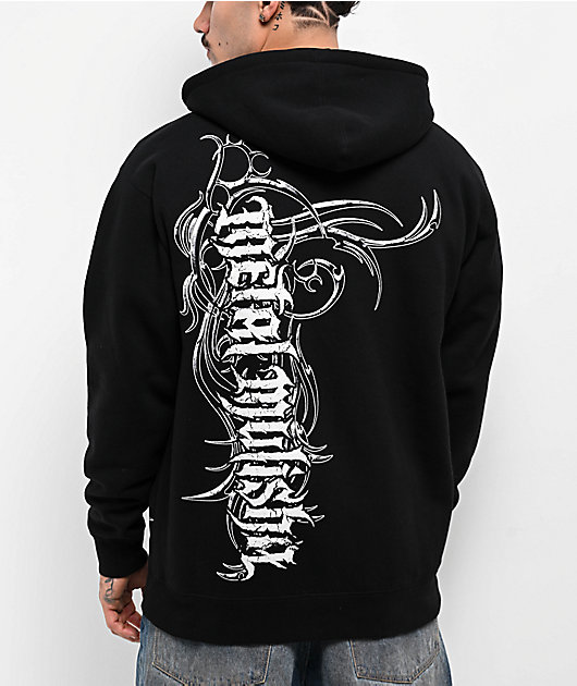 Metal Mulisha War Paint Black Zip Hoodie | Zumiez