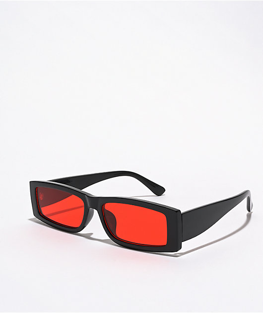 Sunglasses cheap red glass