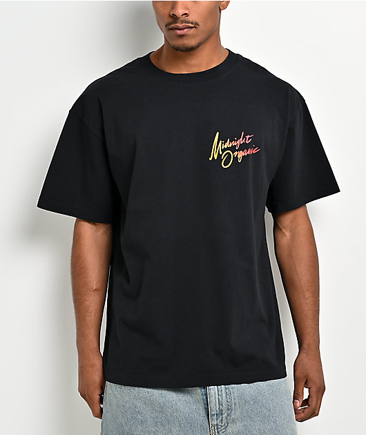 Midnight Organic Bet On Yourself Black T-Shirt