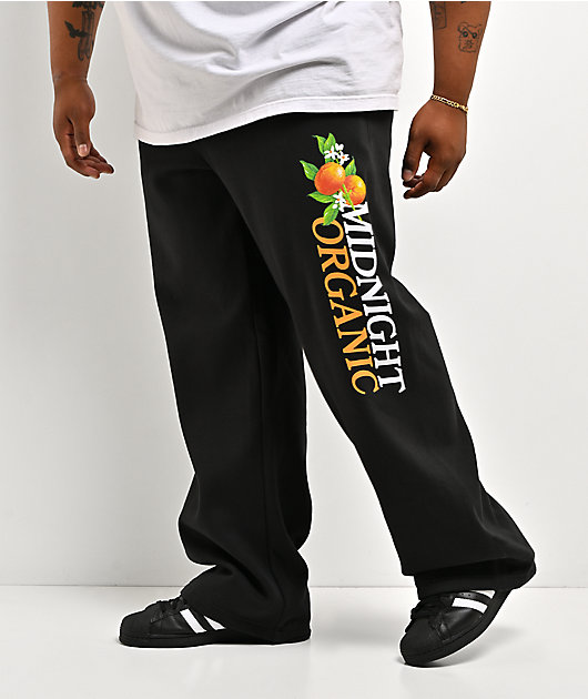 Midnight Organic Citrus Black Sweatpants