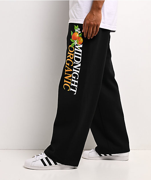 Midnight Organic Citrus Black Sweatpants