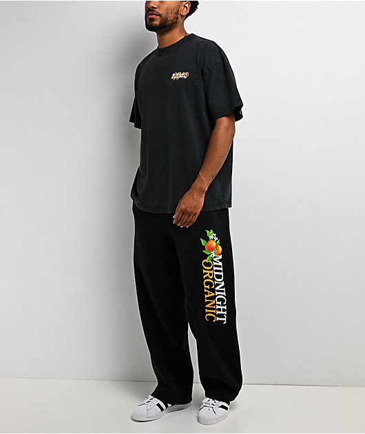 Midnight Organic Citrus Black Sweatpants