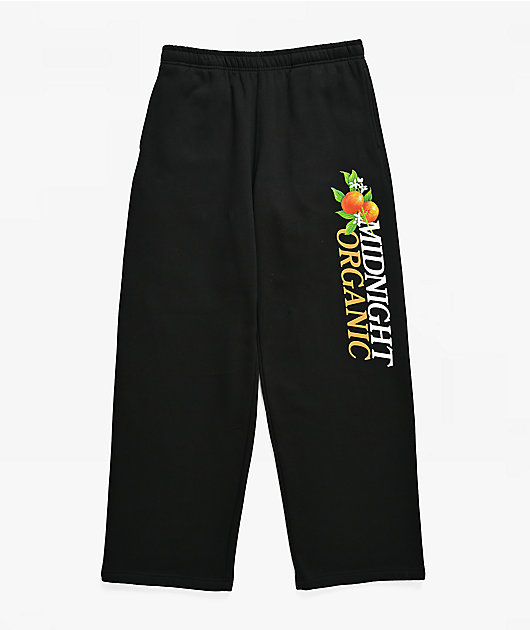 Midnight Organic Citrus Black Sweatpants