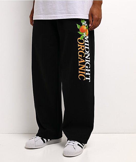 Midnight Organic Citrus Black Sweatpants