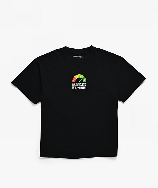 Midnight Organic Don't Check Me Black T-Shirt