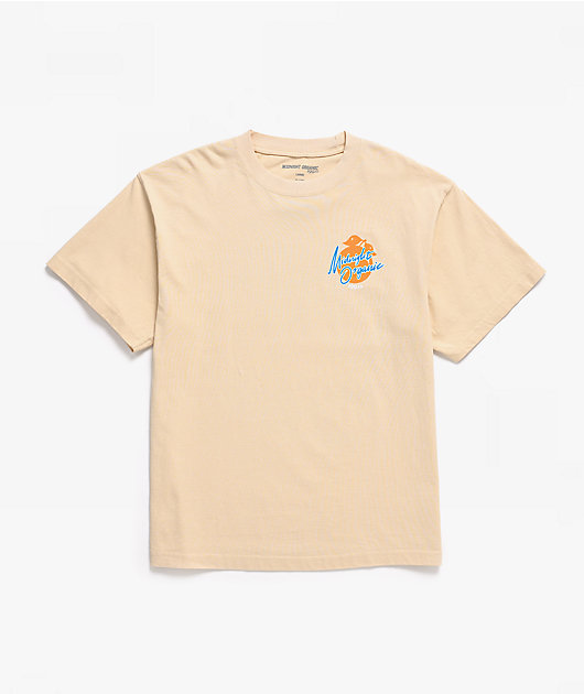 Midnight Organic Healthy Airbrush Cream T-Shirt