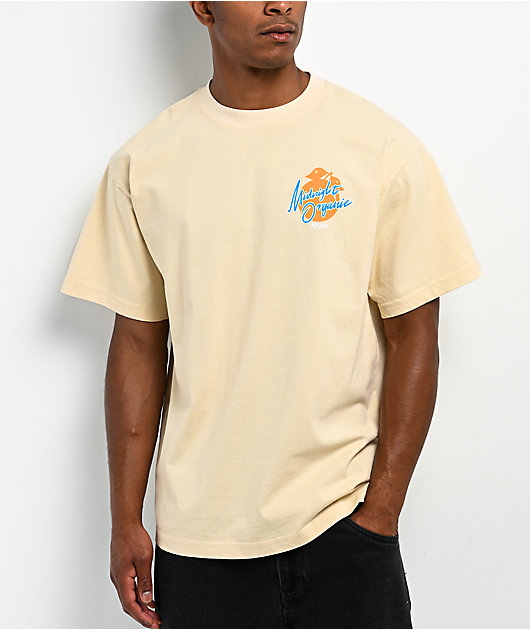 Midnight Organic Healthy Airbrush Cream T-Shirt