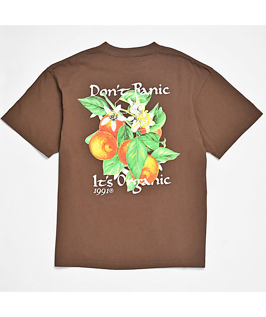 Midnight Organic It's Organic Brown T-Shirt