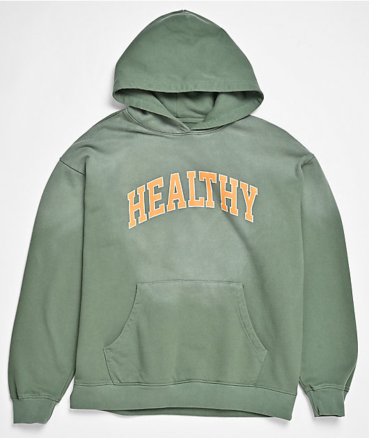 Midnight Organic Mr. Healthy Green Hoodie