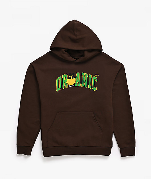 Midnight Organic Mr. Midnight Brown Hoodie | Zumiez