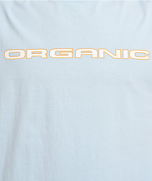 Midnight Organic Worldwide Organic Light Blue T-Shirt