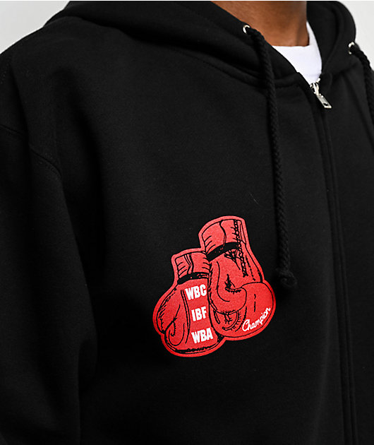 Mike Tyson Baddest Black Zip Hoodie | Zumiez