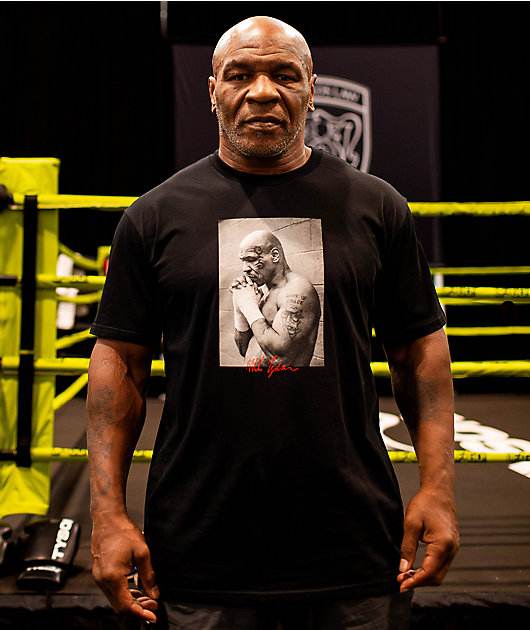 Heavyweight Champion Mike Tyson Boxing Shirt Mike Tyson Signature