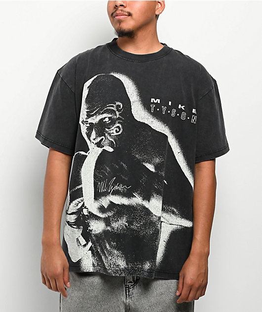 Mike Tyson Wind Up Black Wash T-Shirt | Zumiez Mike Tyson Wind Up Black Wash T-Shirt | Zumiez