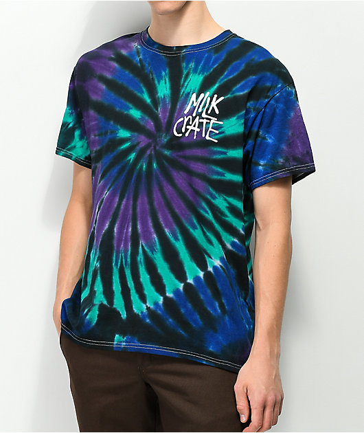 Liquid Blue Youth  Milwaukee Brewers Youth V Tie-Dye T-Shirt - Kids ~  Cherry Art Editions