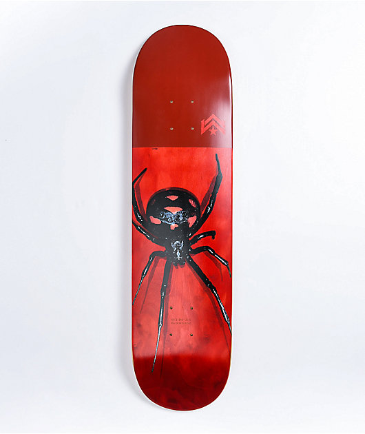 Details about   Powell Mini Logo Skateboard Deck K20 Poison Black Widow Red 7.5" x 30.7" with G 