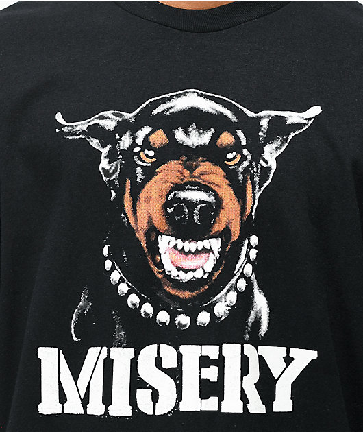 Misery Worldwide Code 603 Black T-Shirt