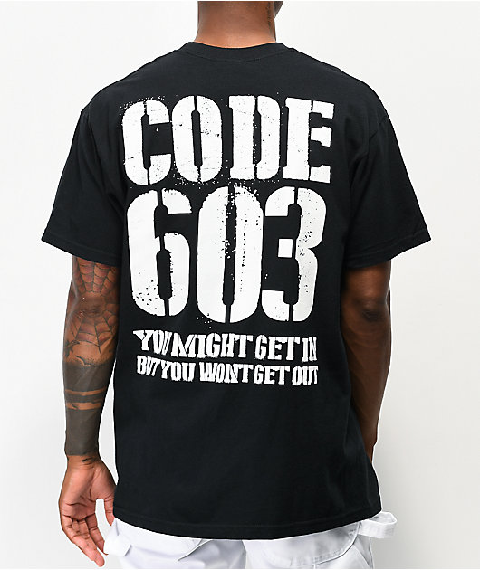 Misery Worldwide Code 603 Black T-Shirt