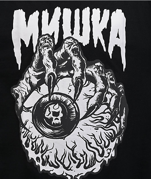 Mishka Claw Black T-Shirt | Zumiez