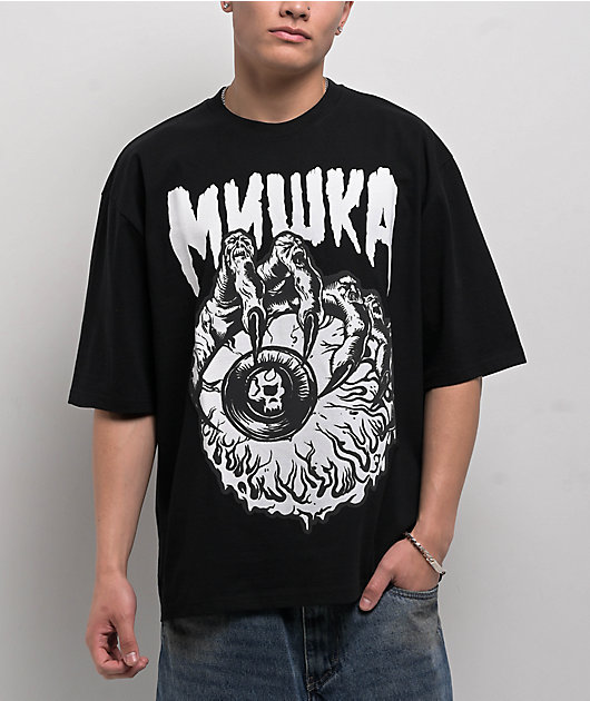 Mishka Claw Black T-Shirt | Zumiez