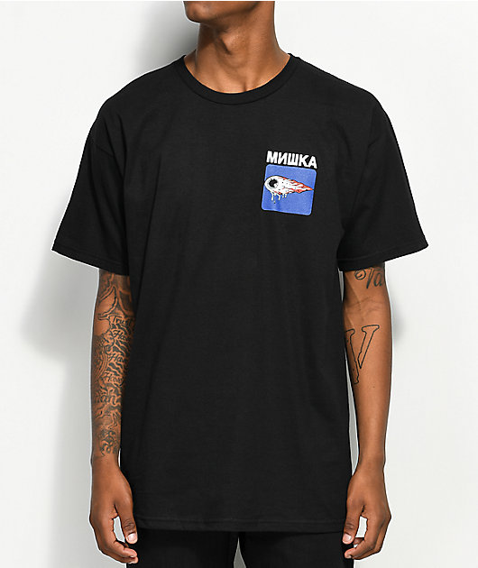 Mishka Neighbor Watch Black T-Shirt
