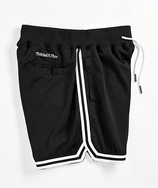 Mitchel & Ness Game Day 2 Black Mesh Shorts | Zumiez