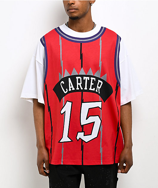 Mitchell & Ness Carter Toronto Raptors Best In Class Red & White T-Shirt