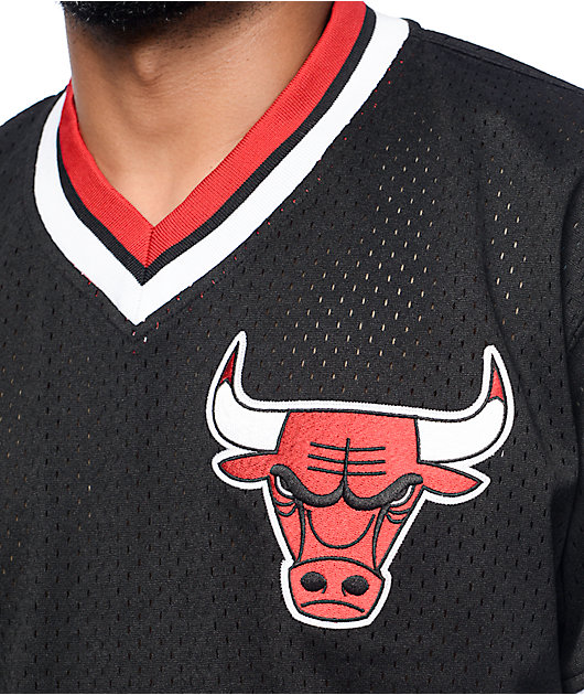 chicago bulls v neck jersey