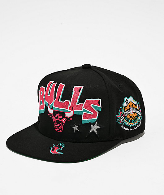 Mitchell & Ness Chicago Bulls Stars Select Black Snapback Hat