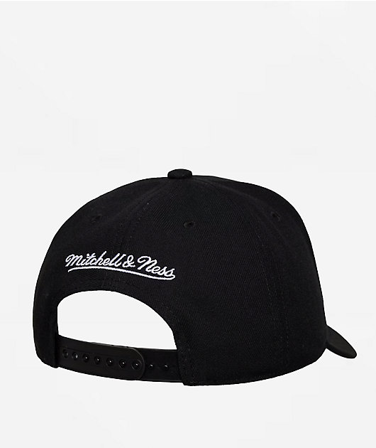 Mitchell & Ness Chicago Bulls Triple Check Black Snapback Hat