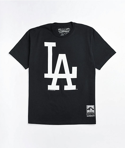 Mitchell & Ness LA Dodgers Black T-Shirt